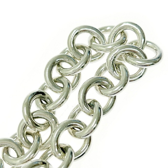 TIFFANY Co Silver Return to Tiffany Heart Bracelet - Picture 6 of 7